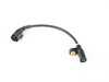 ES#2868698 - 1J0927807D - Rear ABS Sensor - Priced Each - Measures wheel speed to prevent brake lock ups. - Febi - Audi Volkswagen