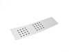 ES#2840443 - P96SILVER - Rennline Dead Pedal - Silver Finish - Silver finish with rubber grip for the foot rest - Rennline - MINI
