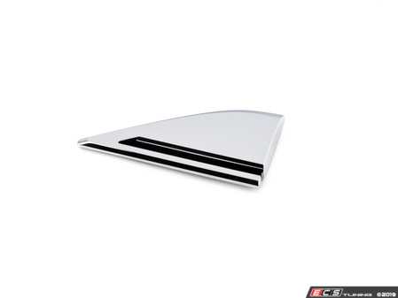 ES#3423456 - 3CN853688FOD - R-Line Fender Emblem Trim - Right - Chrome part of the R-Line badge found on the right front fender - Genuine Volkswagen Audi - Volkswagen