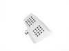 ES#2840264 - P53SILVER - Rennline Rubber Grip Dead Pedal - Silver - Improve the look of your interior with a matching dead pedal - Rennline - Porsche