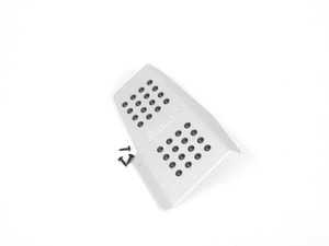 ES#2840264 - P53SILVER - Rennline Rubber Grip Dead Pedal - Silver - Improve the look of your interior with a matching dead pedal - Rennline - Porsche