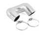 ES#3659542 - 020414ecs01KT -  ECS Aluminized Silicone Water Pump Hose - with clamps - The upgrade N52/N54/N55 owners have been waiting for - get rid of that failure-prone water pump to thermostat hose - ECS - BMW