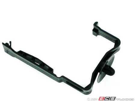 ES#38789 - 17221719407 - E30 Transmission Line Bracket - Secures automatic transmission hoses running to the radiator. - Genuine BMW - BMW