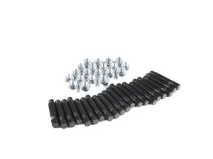 Competition Wheel Stud Conversion Kit - Steel Conical Seat Nuts - 45mm Front / 45mm Rear