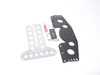 ES#3552514 - FE1314SILVER - EZ Adjust Fire Extinguisher Mount - Silver - Mounts securely to your seat rails and will not move as you adjust your seat - Rennline - Porsche