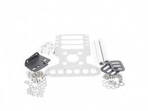 ES#2840058 - FE09SILVER - Universal Fire Extinguisher Mount - Silver - Constructed from aircraft grade aluminum and meets all requirements for racing series or other organized track events - Rennline - Audi BMW Volkswagen Mercedes Benz MINI Porsche