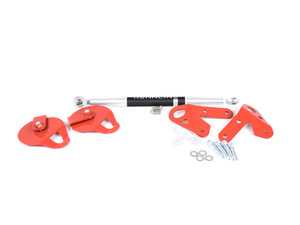ES#2839753 - E3235SB96 - Rear Subframe Stabilizer and Tie-Down Kit - Includes rear subframe stabilizer bar, and front & rear tie-down hooks - Rennline - Porsche