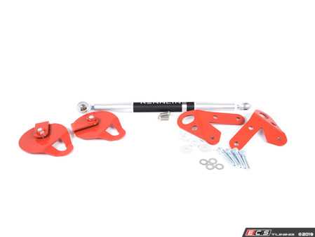 ES#2839753 - E3235SB96 - Rear Subframe Stabilizer and Tie-Down Kit - Includes rear subframe stabilizer bar, and front & rear tie-down hooks - Rennline - Porsche