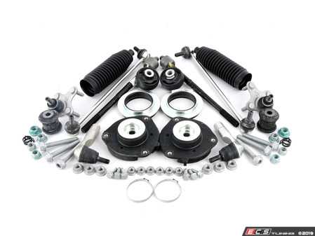ES#2973161 - 5C0407183AKT2 - Front Suspension Refresh Kit - Stage 2 - Includes tie rod ends, innner tie rods, strut mounts, ball joints, front control arm bushings, sway bar end links and necessary hardware - Genuine Volkswagen Audi - Volkswagen