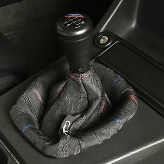ES#4141596 - MHUR-BOOT3646 - Shift Boot With M Hurricane Pattern - Improve the styling of your BMW's interior with this shift boot! - Condor Speed Shop - BMW