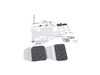ES#2839327 - A143BLKSLV - Adjustable Gas Pedal - Black Pedal / Silver Extension - Dramatically improve heel and toe driving - Rennline - Porsche