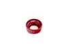 ES#3551209 - 019290ecs01-03KT - Audi B8 Billet Aluminum Control Ring Kit - SMOOTH - Red Anodized - Set of four billet aluminum trim rings for your climate control, MMI, and volume knobs. - ECS - Audi