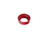 ES#3551209 - 019290ecs01-03KT - Audi B8 Billet Aluminum Control Ring Kit - SMOOTH - Red Anodized - Set of four billet aluminum trim rings for your climate control, MMI, and volume knobs. - ECS - Audi