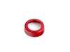 ES#3551209 - 019290ecs01-03KT - Audi B8 Billet Aluminum Control Ring Kit - SMOOTH - Red Anodized - Set of four billet aluminum trim rings for your climate control, MMI, and volume knobs. - ECS - Audi