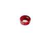 ES#3551212 - 019290ecs02-03KT - Audi B8 Billet Aluminum Control Ring Kit - NOTCHED - Red Anodized - (NO LONGER AVAILABLE) - Set of four billet aluminum trim rings for your climate control, MMI, and volume knobs. - ECS - 