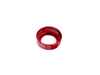 ES#3551212 - 019290ecs02-03KT - Audi B8 Billet Aluminum Control Ring Kit - NOTCHED - Red Anodized - (NO LONGER AVAILABLE) - Set of four billet aluminum trim rings for your climate control, MMI, and volume knobs. - ECS - 