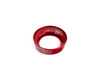 ES#3551212 - 019290ecs02-03KT - Audi B8 Billet Aluminum Control Ring Kit - NOTCHED - Red Anodized - (NO LONGER AVAILABLE) - Set of four billet aluminum trim rings for your climate control, MMI, and volume knobs. - ECS - 