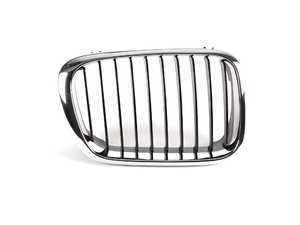 ES#78548 - 51138208488 - Kidney Grille - Right - Chrome outer design with black slats - Genuine BMW - BMW