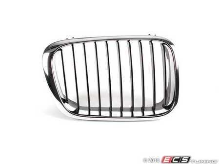 ES#78548 - 51138208488 - Kidney Grille - Right - Chrome outer design with black slats - Genuine BMW - BMW