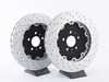 ES#3525124 - 8e0615601abKT5 -  Front Brake Service Kit - Featuring Brembo rotors and ECS DD23 "Daily Driver" ceramic pads. - Assembled By ECS - Audi