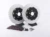 ES#3525124 - 8e0615601abKT5 -  Front Brake Service Kit - Featuring Brembo rotors and ECS DD23 "Daily Driver" ceramic pads. - Assembled By ECS - Audi