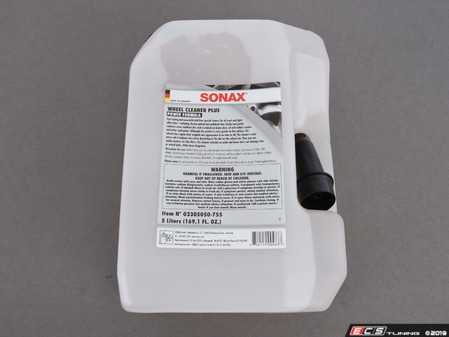 ES#3031679 - 230505 - Wheel Cleaner PLUS Refill - 5L - Perfect for the high volume users - SONAX - Audi BMW Volkswagen Mercedes Benz MINI Porsche
