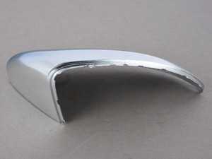 ES#2975865 - 5G0857538G3q7 - Brushed Aluminum Mirror Cap - Right - Genuine European Volkswagen Audi - Volkswagen