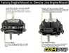 ES#3647384 - 034-509-0064KT - Density Line Performance Motor Mount Set - Increase performance and durability without sacrificing comfort. True rubber mounts - a positive upgrade over cushy, factory-installed fluid-filled mounts. - 034Motorsport - BMW
