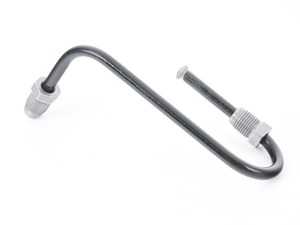 ES#414649 - 7L0614771A - Rear Brake Line - Left - Hard line that connects the rear brake hose to the left caliper - Genuine Volkswagen Audi - Audi