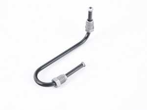 ES#414650 - 7L0614772A - Rear Brake Line - Right - Hard line that connects the rear brake hose to the right caliper - Genuine Volkswagen Audi - Audi
