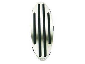 ES#122825 - 51477066576 - Stainless Steel Inlay Foot Rest - Priced Each - Upgrade to the performance dead pedal pad - Genuine MINI - MINI