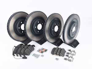 ES#3651374 - 8k0698301mkt8KT - Front & Rear Brake Service Kit  - A Genuine braking kit to restore performance at all four corners! - Genuine Volkswagen Audi - Audi