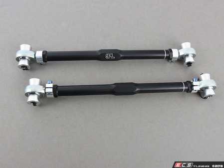 ES#3537068 - SPLRTAE9M - Titanium Series Adjustable Rear Toe Arms - Pair - Dial in rear toe to eliminate premature tire wear and increase grip & handling performance. Made in the USA! - SPL Parts - BMW