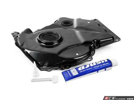 ES#3610242 - 06K109210AF - Timing Chain Cover - Lower - Cover for lower section of timing chain - Includes front crank seal, plug, and sealant - Rein - Audi Volkswagen
