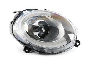 ES#2999018 - 63117383213 - LED Headlight With Cornering - Left 45364
 - Clear / Flash orange directional indicators headlight unit - Valeo - MINI