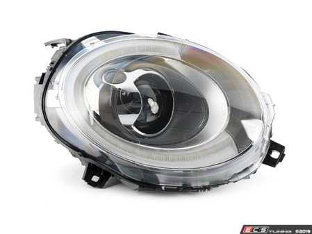 ES#2999018 - 63117383213 - LED Headlight With Cornering - Left 45364
 - Clear / Flash orange directional indicators headlight unit - Valeo - MINI