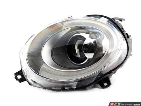 ES#2999019 - 63117383214 - LED Headlight With Cornering - Right 45365
 - Clear / Flash orange directional indicators headlight unit - Valeo - MINI