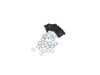 ES#2840500 - SB67697414MMSTR - Front Adjustable Camber Plate Set - Sealed - Allows for dialing in the necessary amount of negative camber for desired track specs - Rennline - Porsche