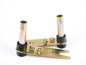 ES#4315623 - S-08022 - Rennline Adjustable Spring Plates - EZ Adjust - Pair - Eliminate slop due to worn bushings in your rear suspension - Rennline - Porsche