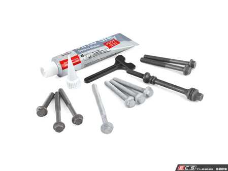 ES#3660893 - N91149501KT -  Oil Pump Replacement Hardware Kit - Includes necessary hardware and gasket compound used when replacing your FSI oil pump - Assembled By ECS - Audi