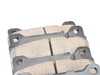 ES#3161533 - EUR1121 - Front Euro Ceramic Brake Pad Set - Ceramic composite developed to meet low dust & noise requirements - Akebono - Mercedes Benz