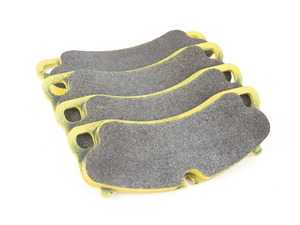 ES#3546088 - 492429 - RSL29 Yellow Endurance Racing Brake Pads - Front - Popular street and endurance racing pad. Same friction material used in several European racing series. - Pagid Racing - Porsche