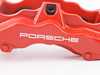 ES#1499335 - 99735143110 - Front Brake Caliper - Red - Left side fitment - Genuine Porsche - Porsche