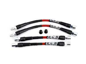 ES#3612507 - 027555ECS12 - Rear Stainless Steel Brake Lines - (NO LONGER AVAILABLE) - High quality reinforced lines for great looks and a more consistent pedal feel - ECS - Audi