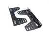 ES#3192061 - HC/922 - Steel low brackets - 16 holes | Black - Mount your OMP racing seat with confidence! - OMP - BMW MINI