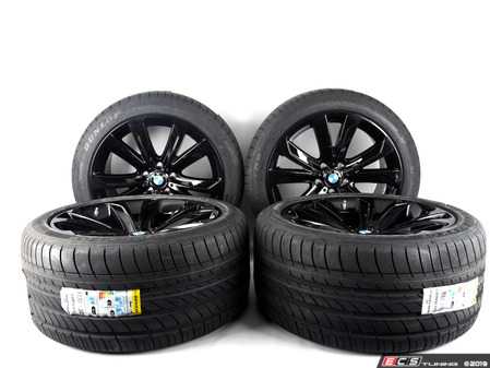 ES#3573774 - 36112349593 - 20" Style 491 Star spoke Wheel and Tire package - Summer  - (NO LONGER AVAILABLE) - Front 275/40R20 rear 315/35R20 Dunlop SP Sport Maxx GT - Genuine BMW - 