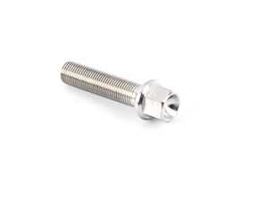 ES#3552855 - 025384ECS02-06 - Titanium Ball Seat Wheel Bolt - 14x1.5x55mm - Priced Each - Lightweight, corrosion resistant, high performance lug bolt - ECS - Audi Volkswagen