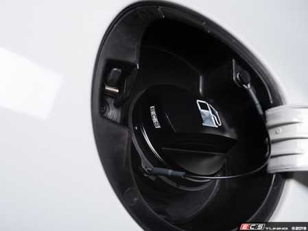 ES#3677064 - 022506ECS0102 - Billet Fuel Cap Cover - Black Anodized - Upgrade your gas cap to our gorgeous CNC-machined aluminum cover. Easily installs over your existing cap! - ECS - Audi Volkswagen Porsche