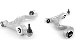 ES#3675582 - 97034105304KT - 2010-2013 970 Panamera Front Lower Control Arm Kit - A comprehensive kit includes both front lower control arms and all necessary hardware for installation - Genuine Porsche - Porsche