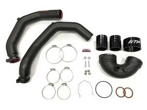 ES#3617947 - sg71350 - F8X S55 Charge Pipe Kit  - A Full set of solid aluminum charge pipes and hardware with accommodation for methanol injection - FTP Motorsport - BMW